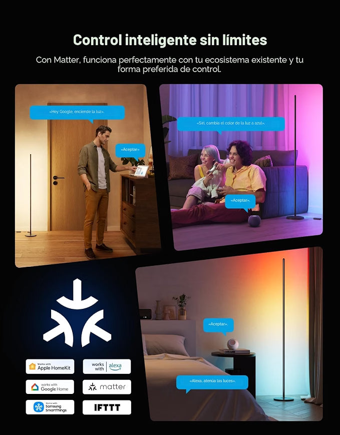 Tira LED inteligente Wi-Fi con sincronización musical