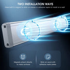 Luz LED magnética bajo mueble de cocina