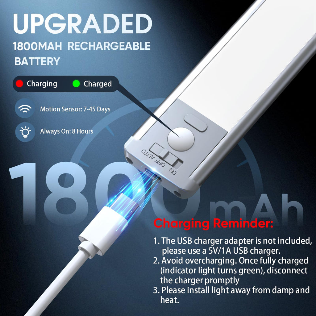 Luz LED regulable 5 niveles de brillo