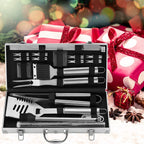 Set de utensilios para barbacoa listo para regalar