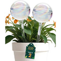 Bulbos de riego automático de cristal iridiscente pack de 2