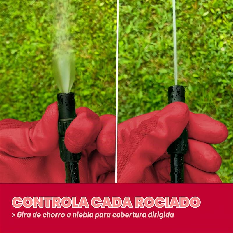 Boquilla ajustable y manguera del pulverizador