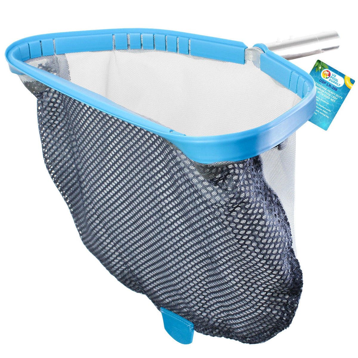 Red recogehojas para piscina con marco de aluminio y bolsa profunda