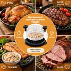 Triturador manual de pollo y carne por torsión