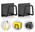 Soportes de esponja de acero inoxidable para bacha – Pack de 2