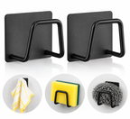 Soportes de esponja de acero inoxidable para bacha – Pack de 2