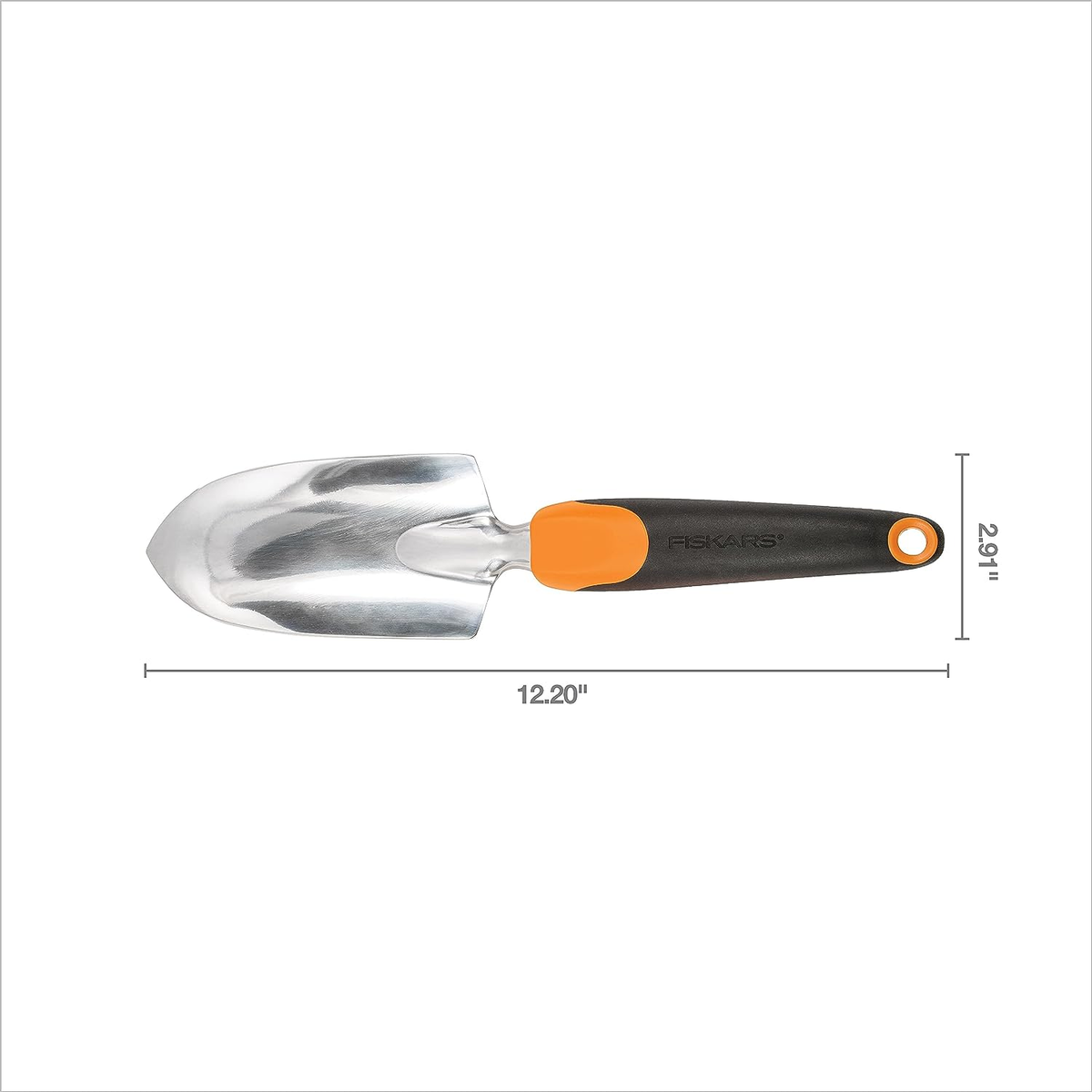 Medidas de la pala de mano para jardín