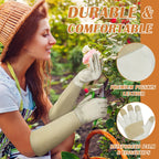 Guantes de poda con palma y yemas reforzadas